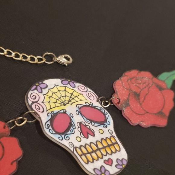 Dia de Los Muertos necklace - Picture 5 of 7